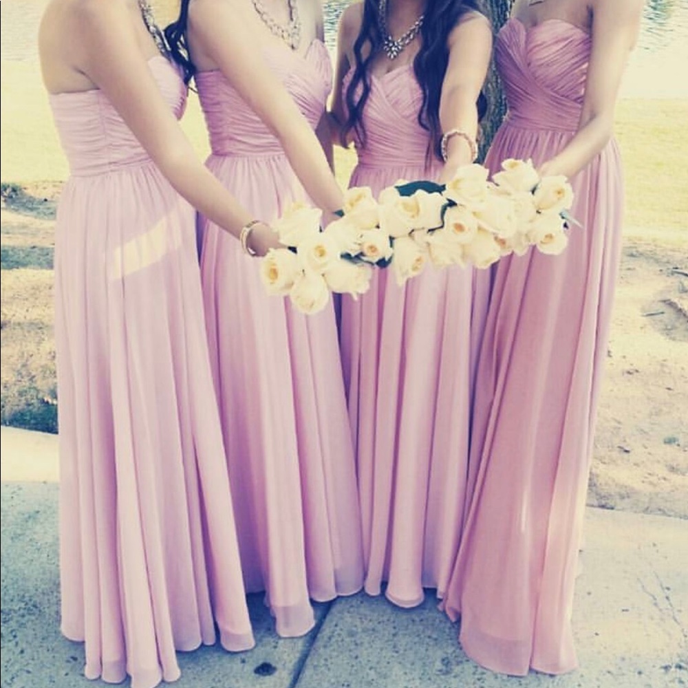 Bridesmaid dress.
